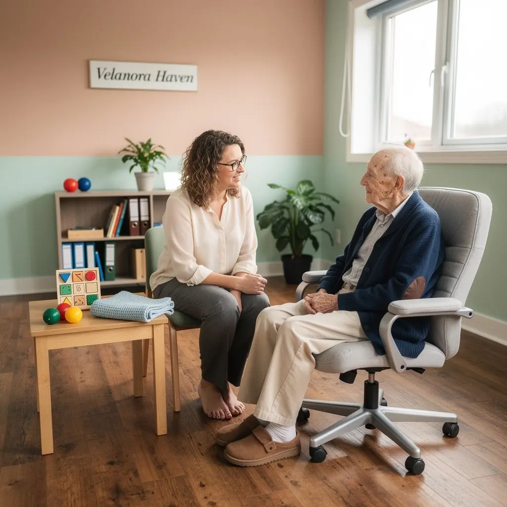 Skaista un droša vide, kas pielāgota vecāka gadagājuma cilvēku dzīves kvalitātes uzlabošanai.
